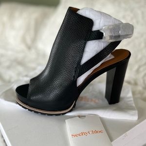 Open Toed Heels See by Chloe